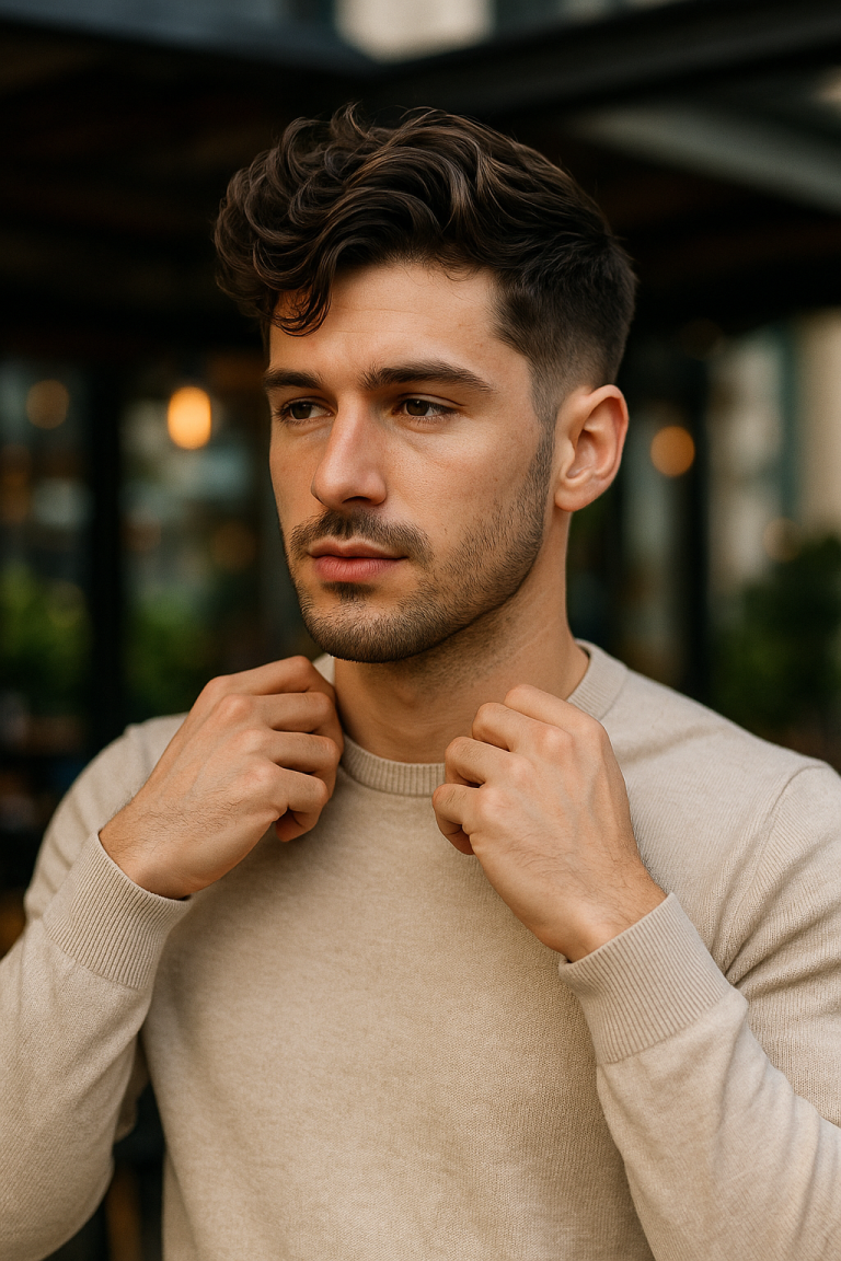 Wavy Mid Taper With Volume Lift Style