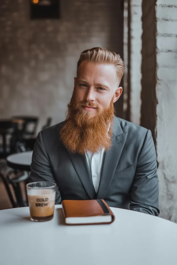Extended Goatee Ginger Beard