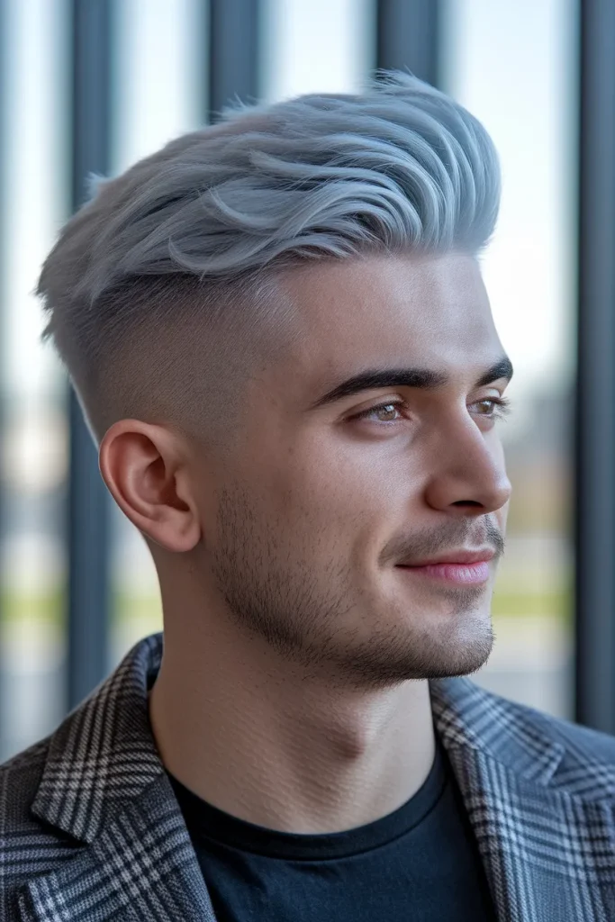 Icy Platinum with Sheer Gloss Finish cut