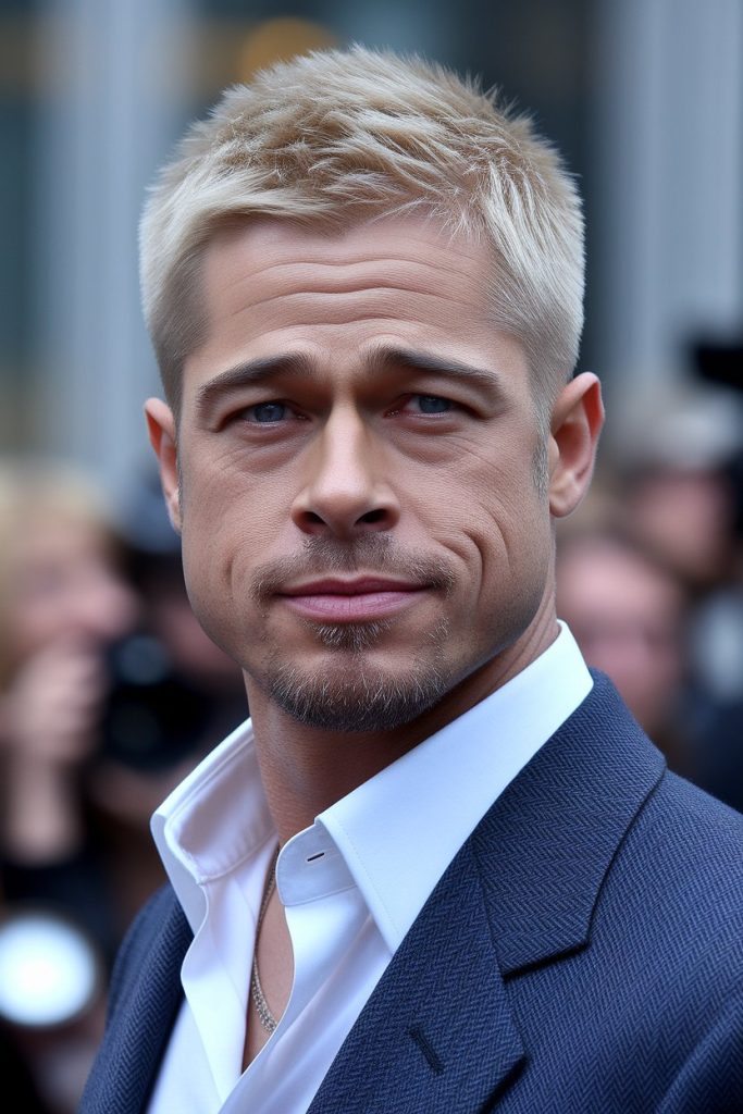 Short Dirty Blonde Crop cut