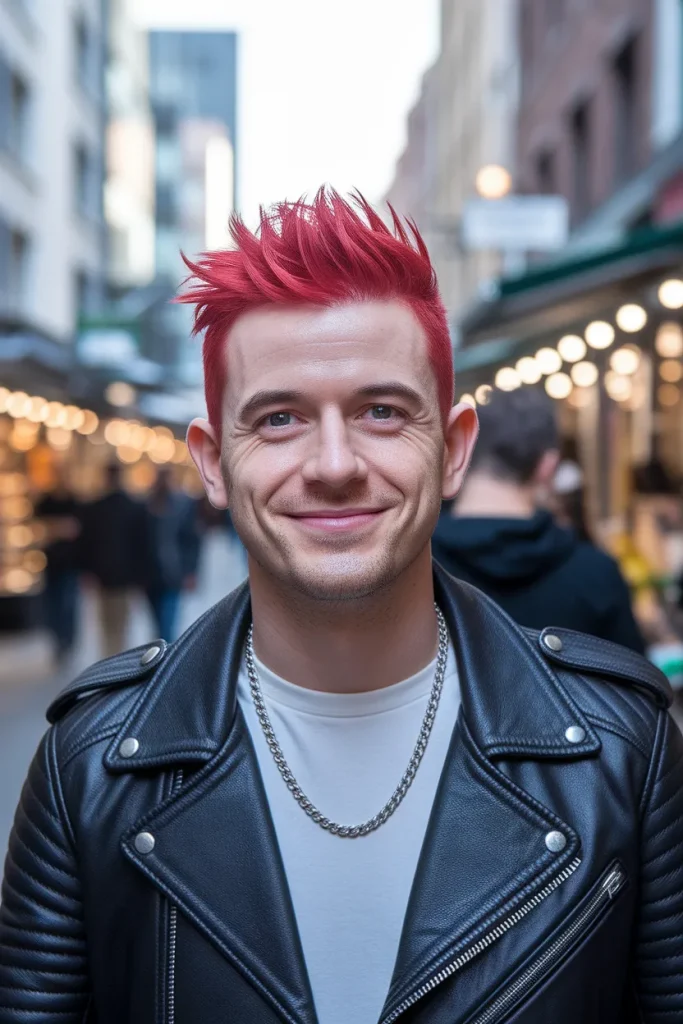 Textured Punk Spikes style