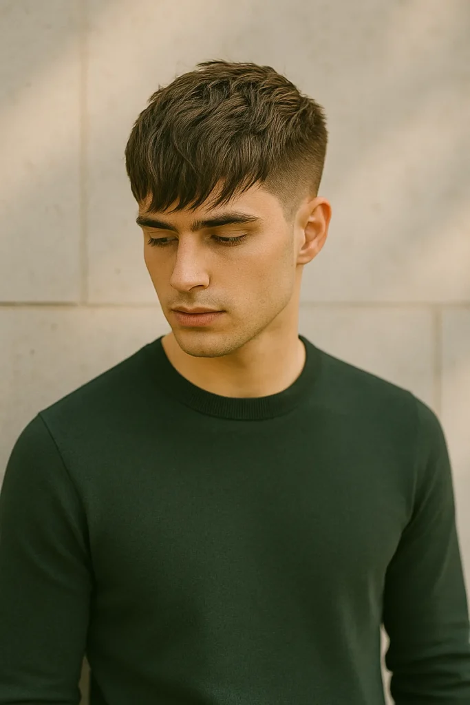 Angular Fringe with Tapered Sides Style