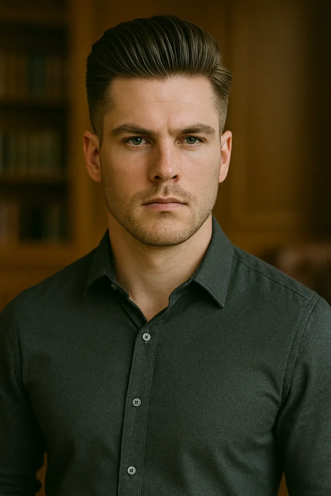 Modern Pompadour Style