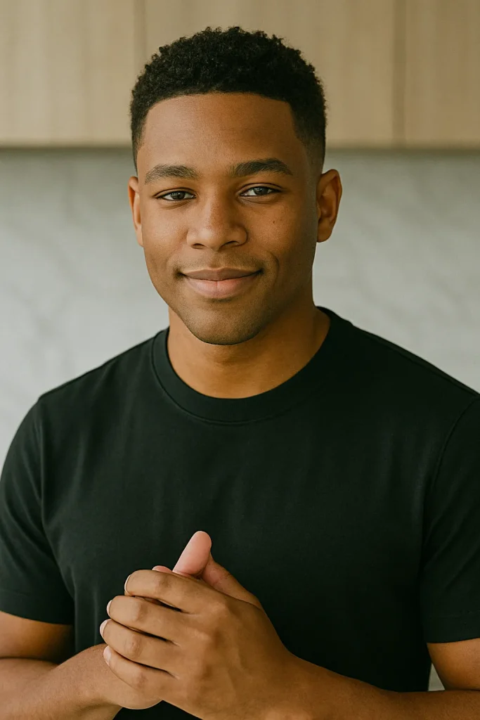 Short Curls with Defined Edges Style