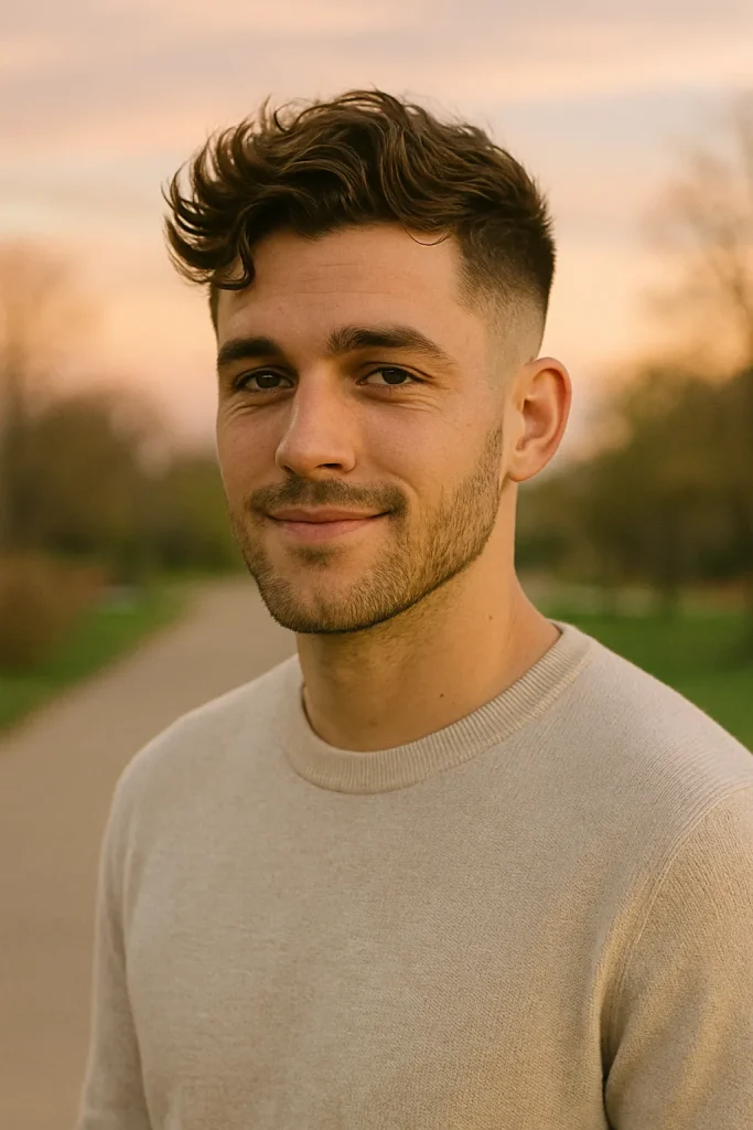 Wavy Top with Drop Fade Style