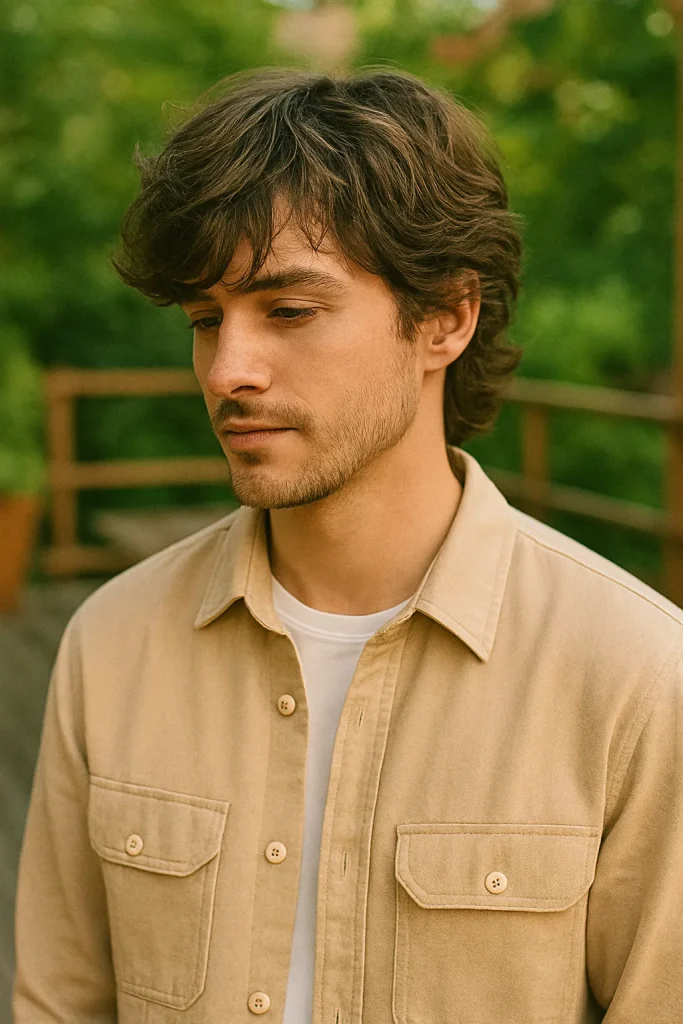 Wavy Medium Shag Style