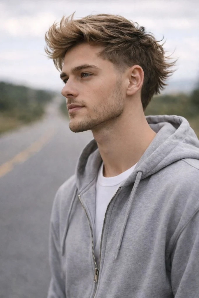 Light Brown Flow Hairstyle