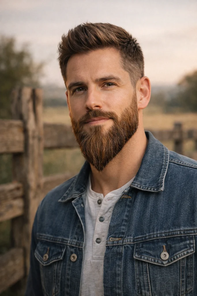 Long Structured Ducktail Style